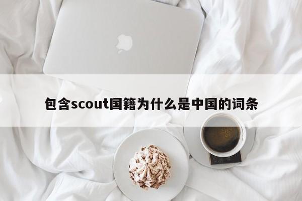 包含scout国籍为什么是中国的词条