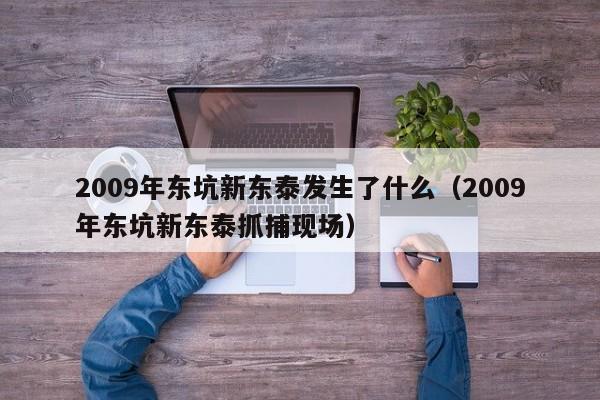 2009年东坑新东泰发生了什么（2009年东坑新东泰抓捕现场）