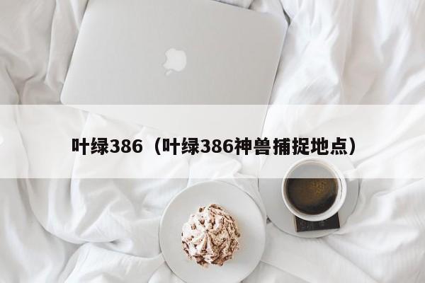 叶绿386（叶绿386神兽捕捉地点）