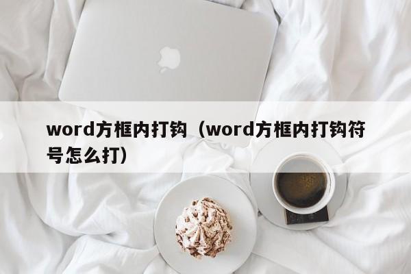 word方框内打钩（word方框内打钩符号怎么打）