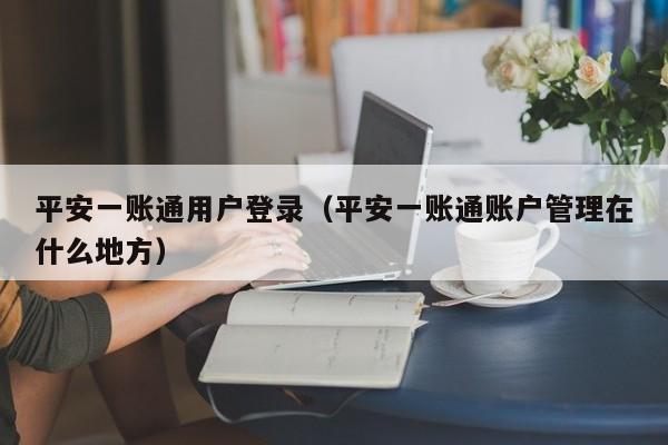 平安一账通用户登录（平安一账通账户管理在什么地方）