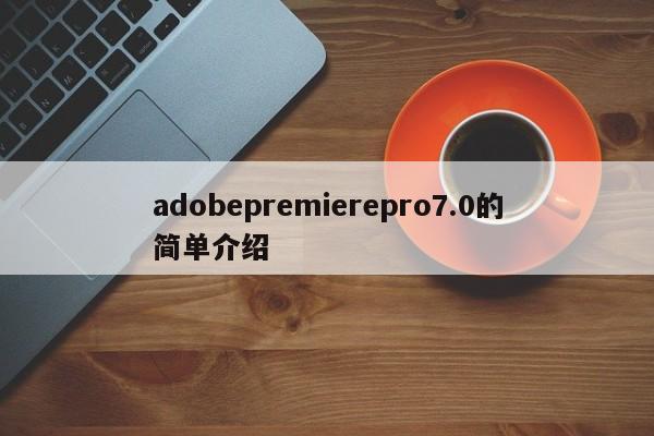 adobepremierepro7.0的简单介绍