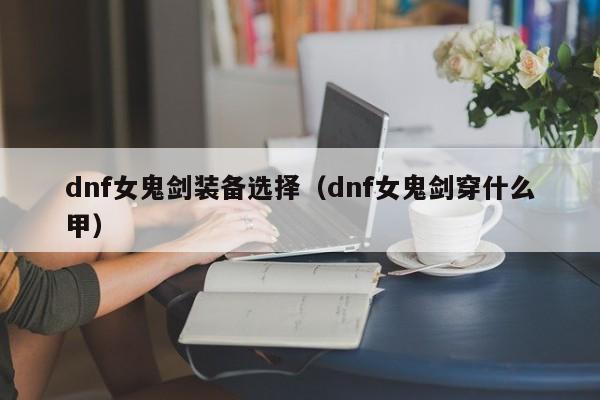 dnf女鬼剑装备选择（dnf女鬼剑穿什么甲）