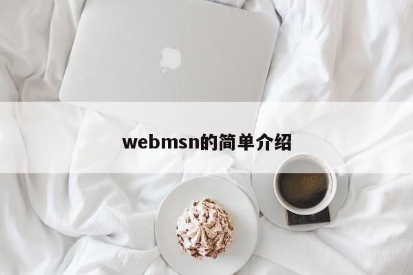 webmsn的简单介绍