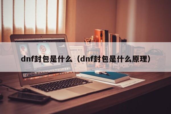 dnf封包是什么（dnf封包是什么原理）