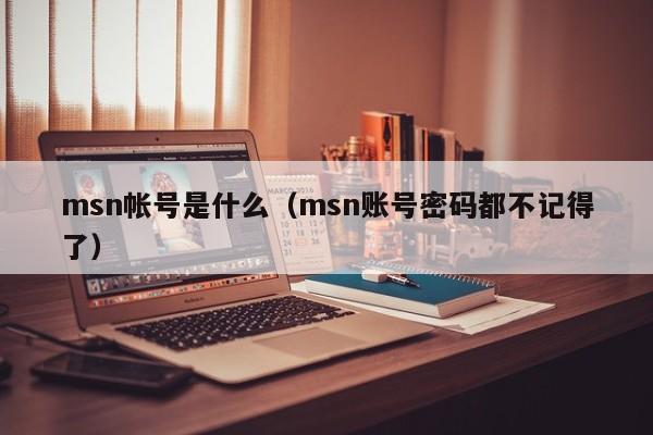 msn帐号是什么（msn账号密码都不记得了）