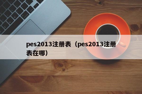 pes2013注册表（pes2013注册表在哪）