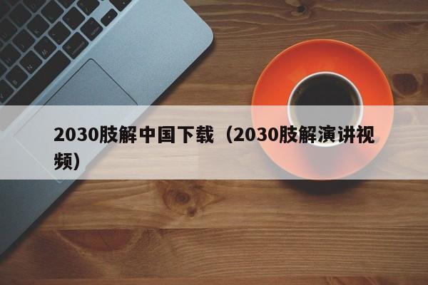 2030肢解中国下载（2030肢解演讲视频）