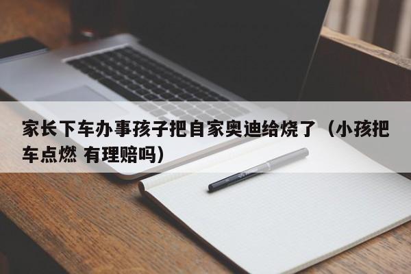 家长下车办事孩子把自家奥迪给烧了（小孩把车点燃 有理赔吗）