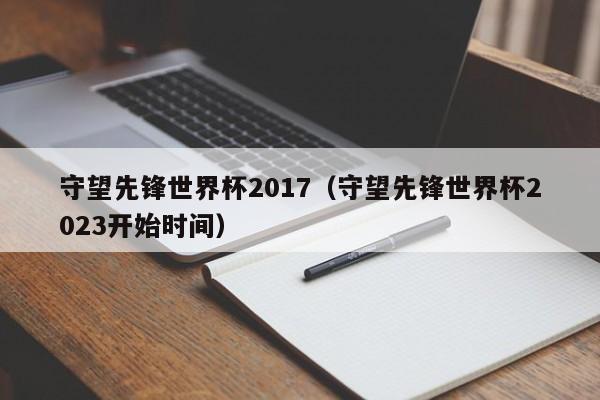 守望先锋世界杯2017（守望先锋世界杯2023开始时间）