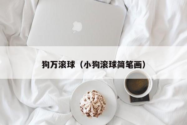 狗万滚球（小狗滚球简笔画）