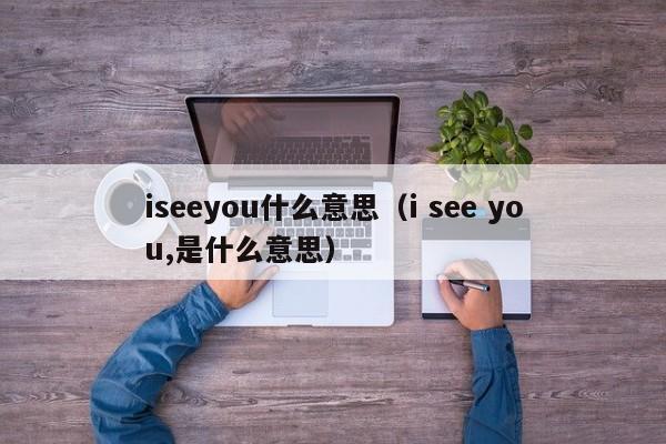 iseeyou什么意思（i see you,是什么意思）