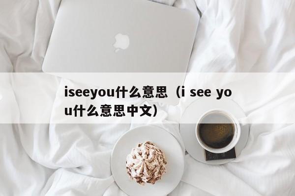 iseeyou什么意思（i see you什么意思中文）